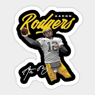 Aaron Rodgers Green Bay Script Sticker